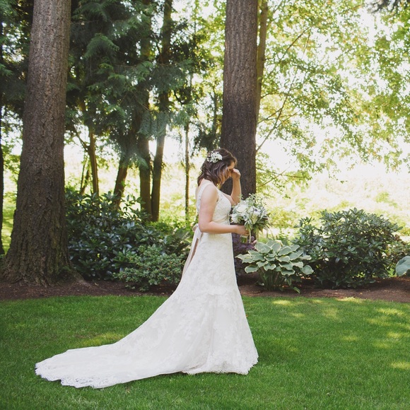 Allure Bridals 8634 - Champagne / Ivory - Picture 4 of 14